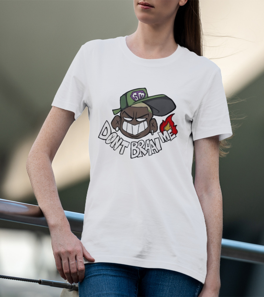 Kindlynxsh SM Cap Fire Emoji Don't Braai Me T-Shirt