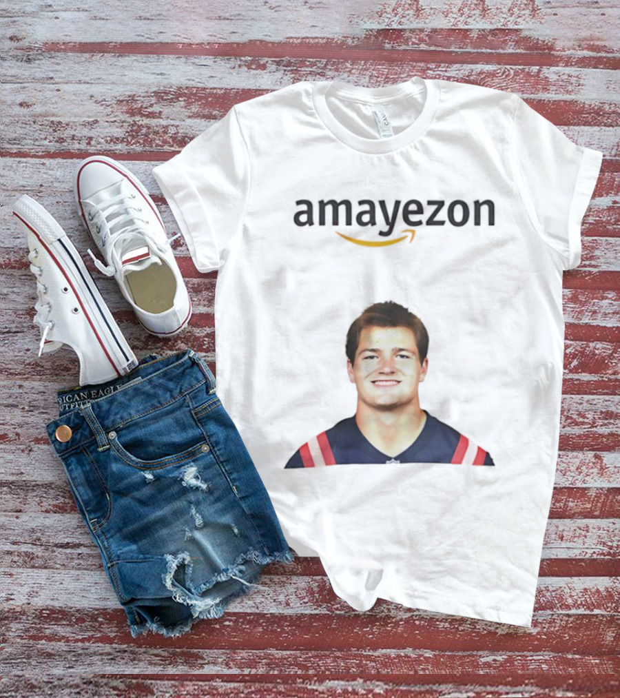 New England Patriots Mac Jones Amayezon T-Shirt