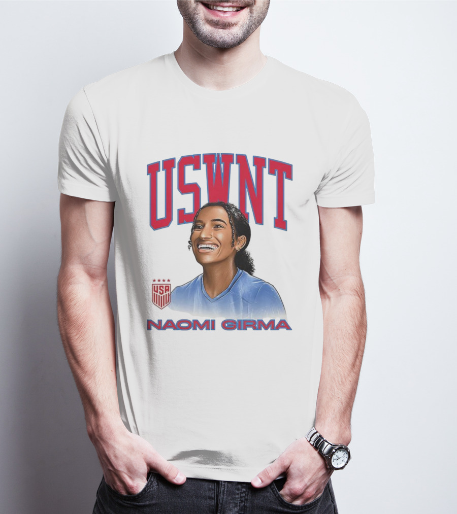 Naomi Girma USWNT USA Soccer Team T-Shirt