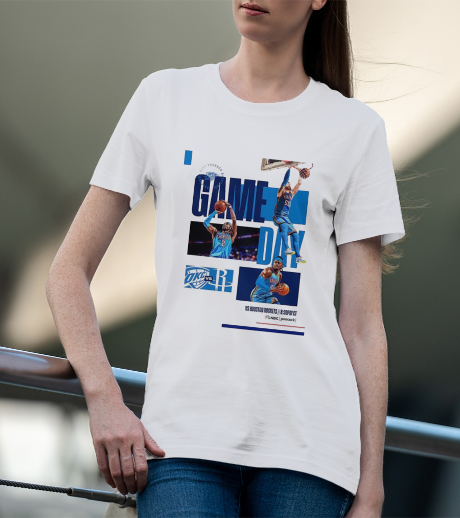 Oklahoma City Thunder Game Day NBA 2025 T-Shirt