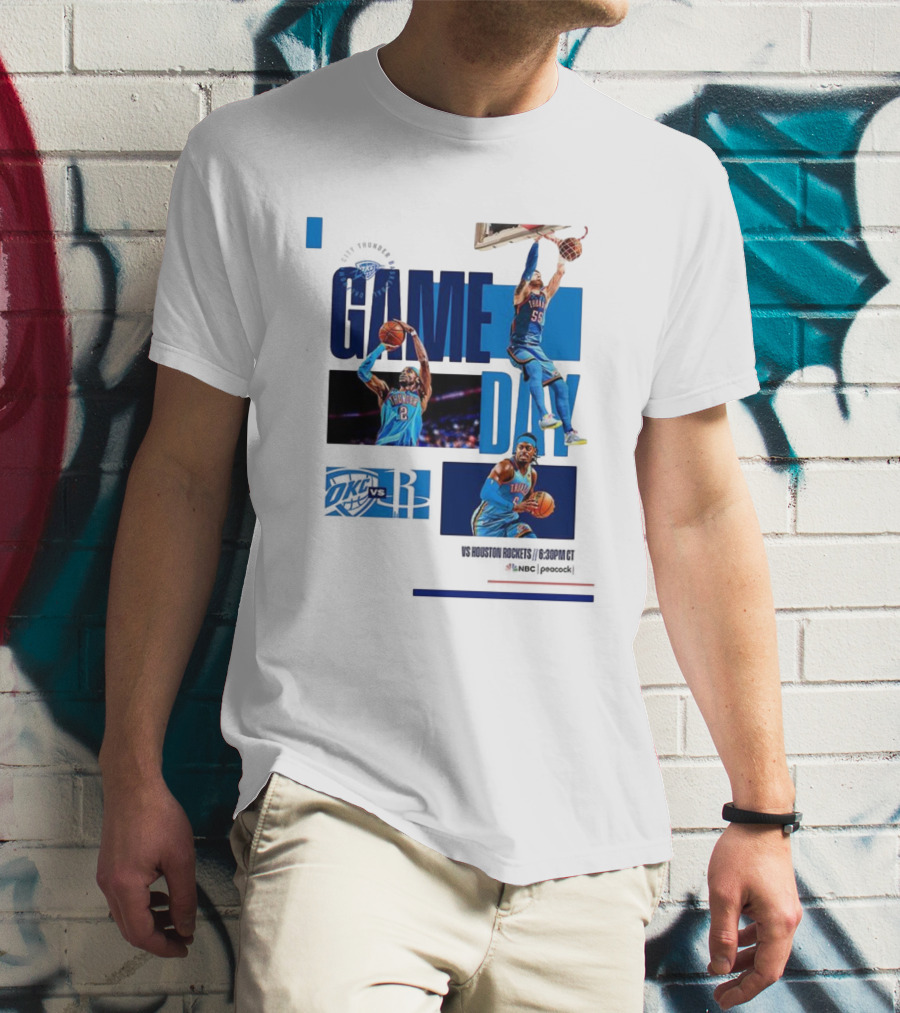 Oklahoma City Thunder Game Day NBA 2025 T-Shirt