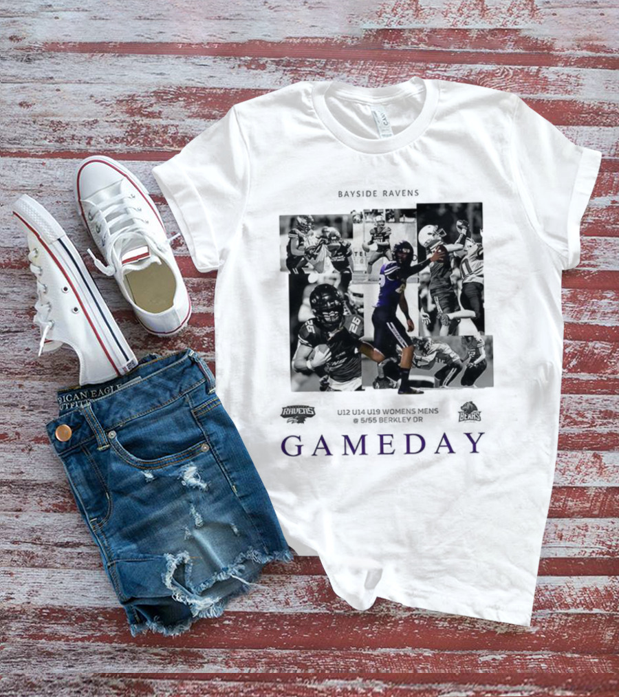 Baltimore Ravens Vs Chicago Bears NFL Rivalry 2025 Gameday T-Shirt