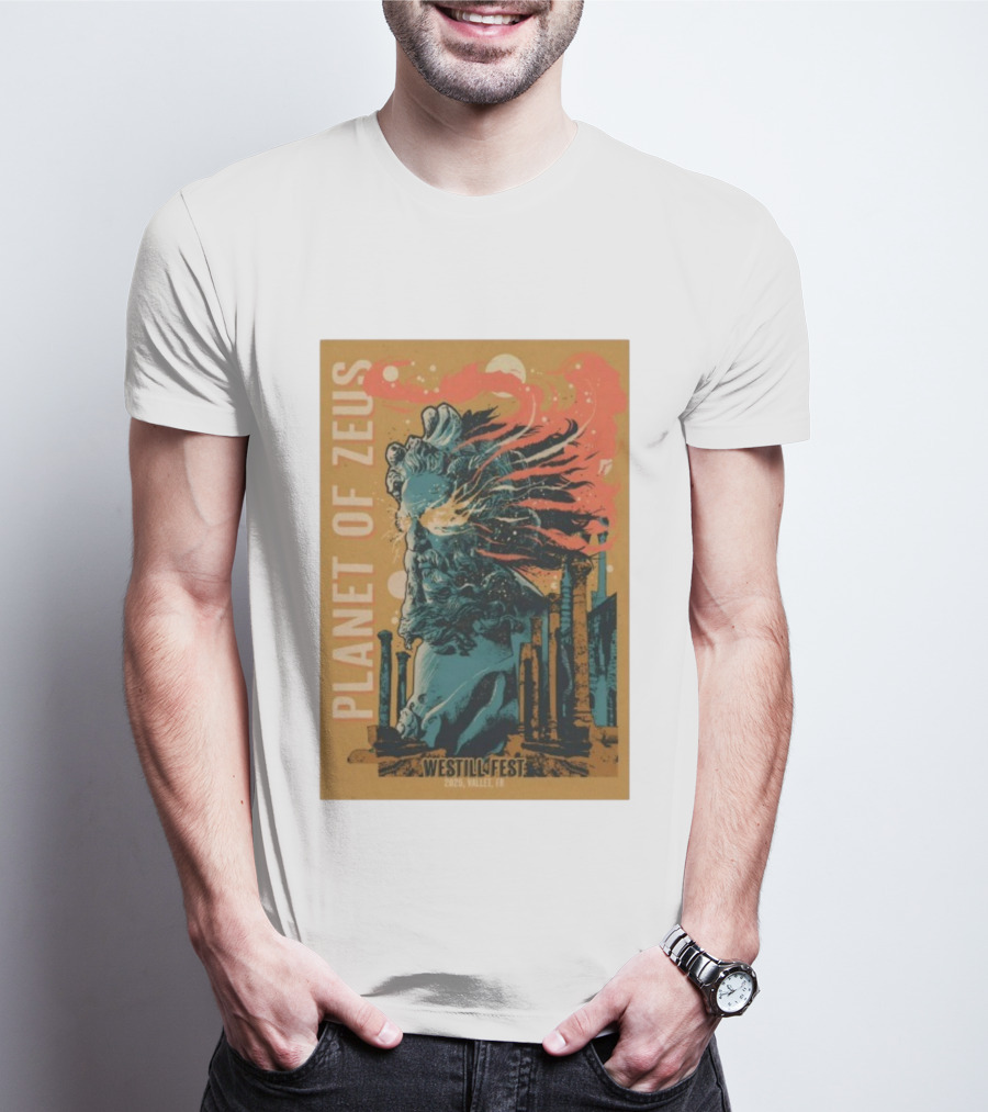 Planet Of Zeus Westill Fest 2025 Vallet France T-Shirt