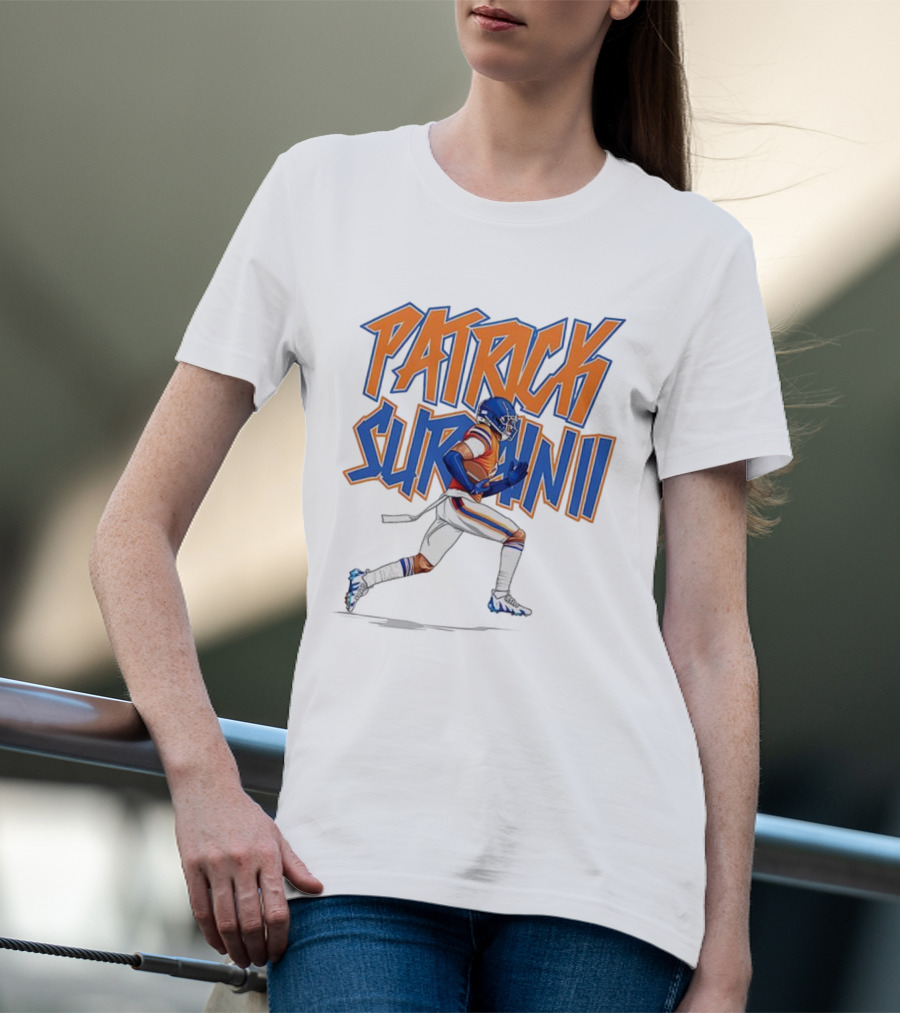 Patrick Surtain II Football Pick 6 Broncos T-Shirt