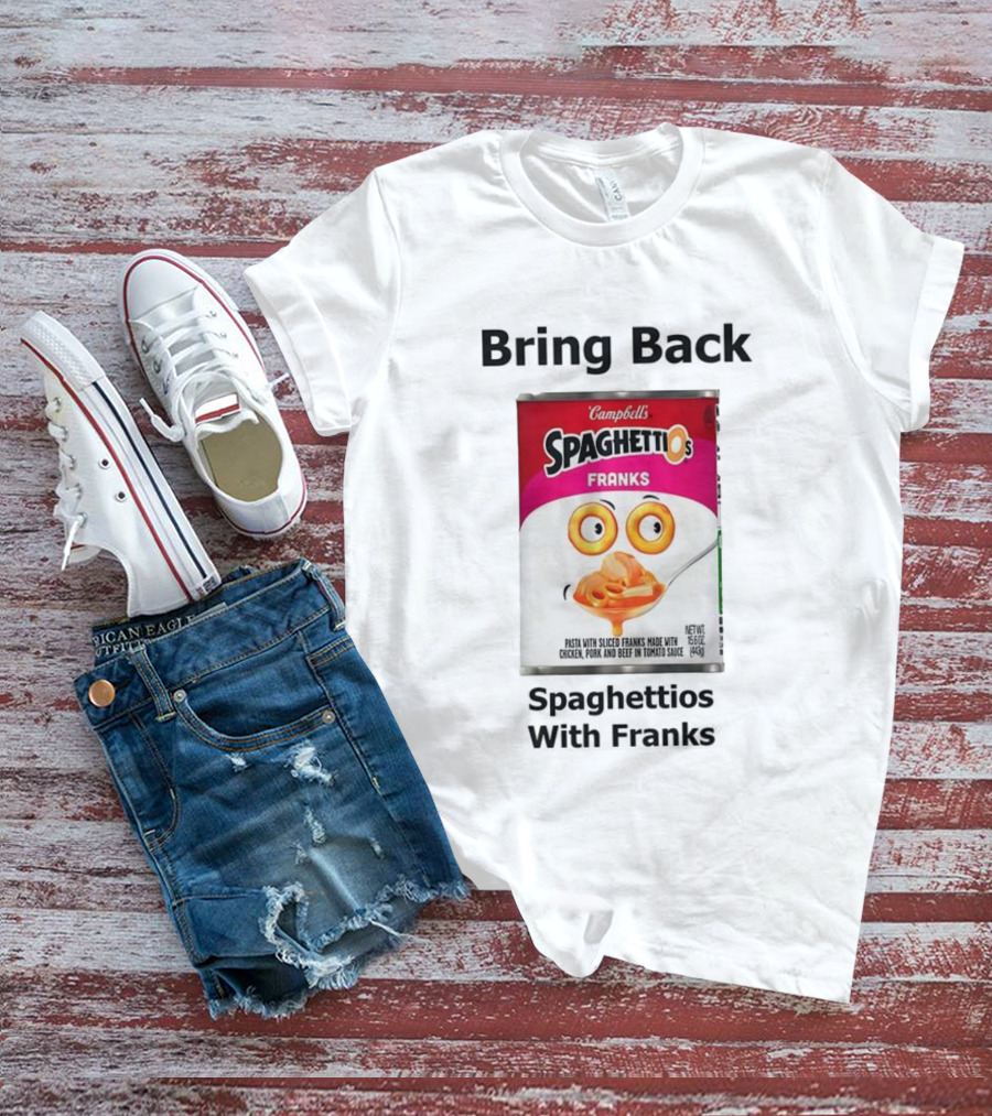 Bring Back Campbell's Spaghettios Franks Classic Can T-Shirt
