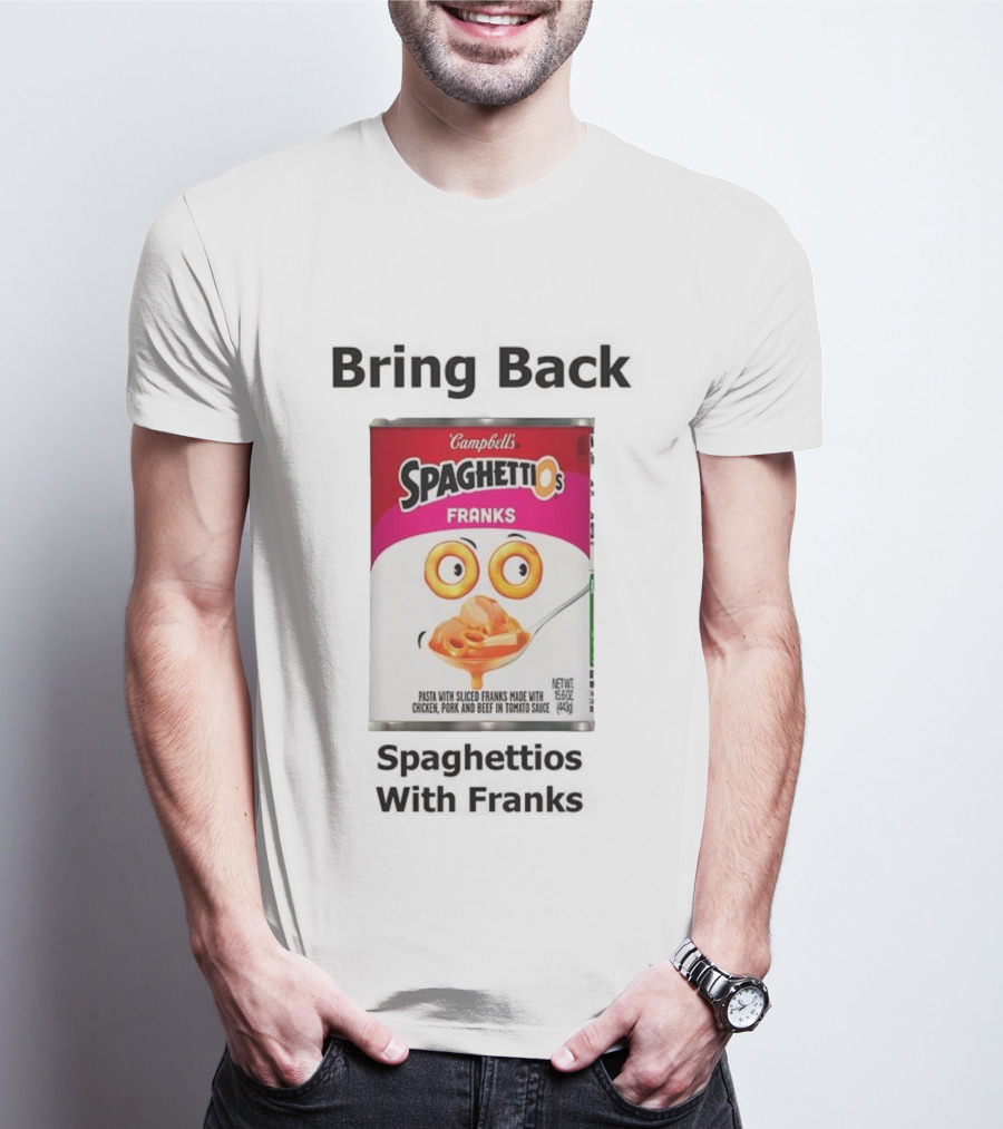 Bring Back Campbell's Spaghettios Franks Classic Can T-Shirt