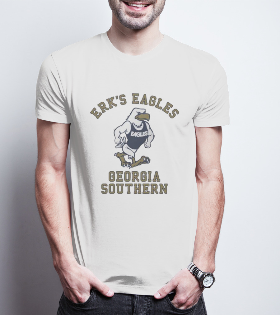Erk's Eagles Georgia Southern Vintage Classic Style T-Shirt