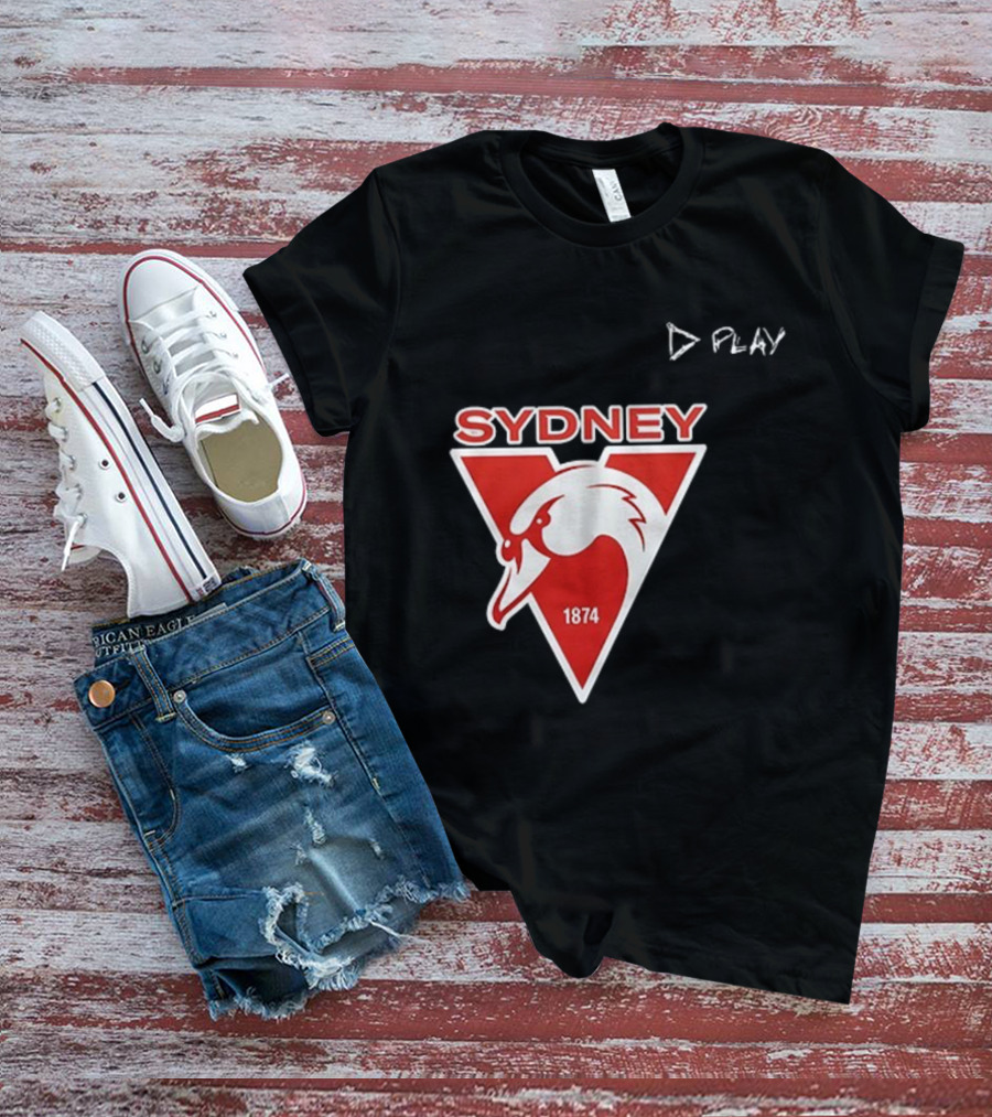 Ed Sheeran X Sydney Swans Loop Tour Play 1874 T-Shirt