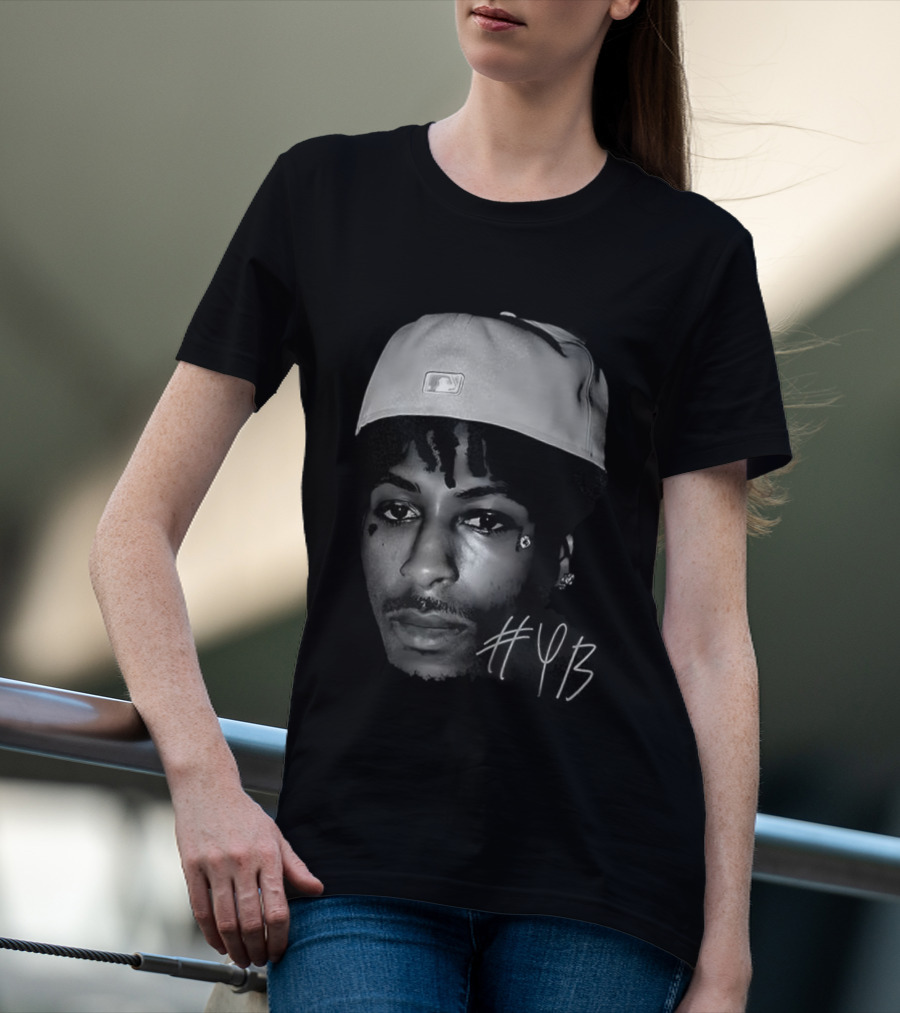 NBA Youngboy Big Face Gang Signature Cap Style T-Shirt