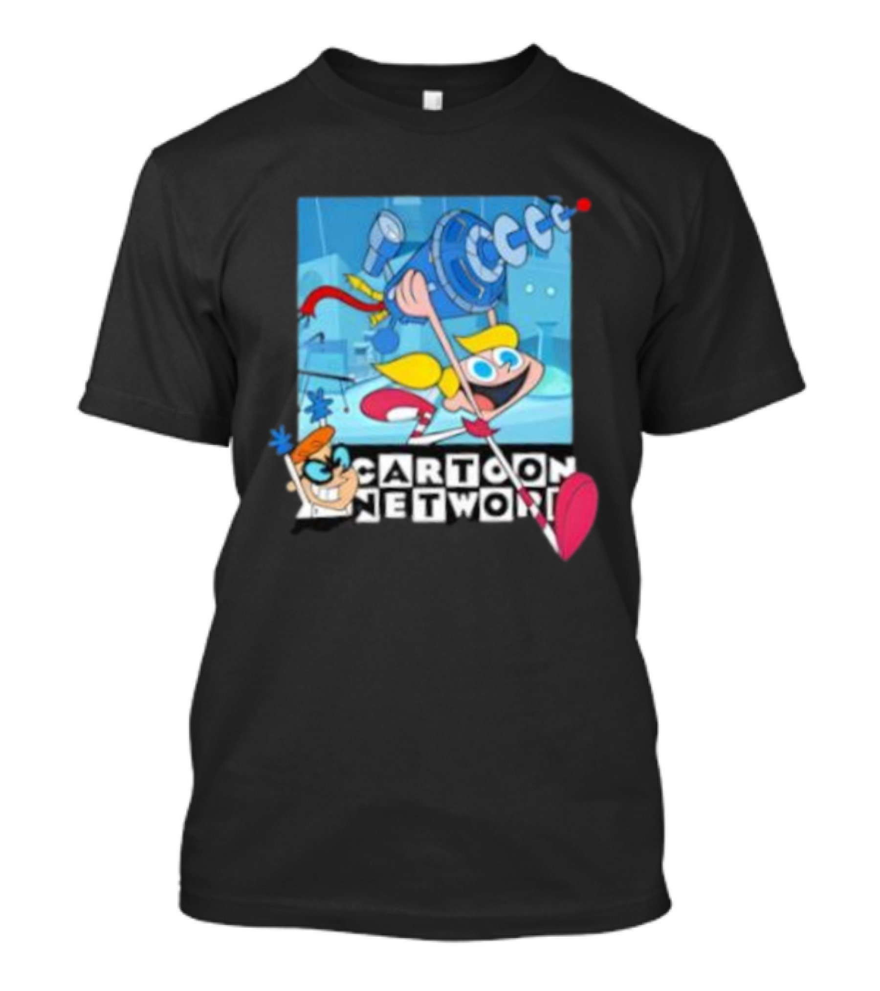 Dexter's Laboratory Cartoon Network Dee Dee And Dexter Science Adventure T-Shirt