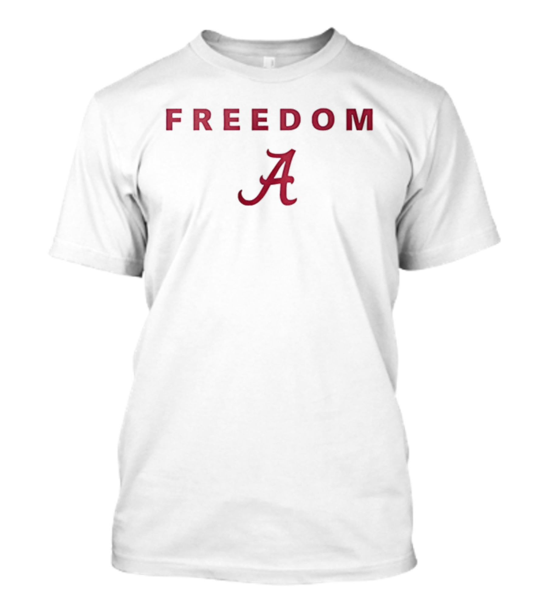Alabama Crimson Tide University Freedom A Symbol Charlie Kirk T-Shirt