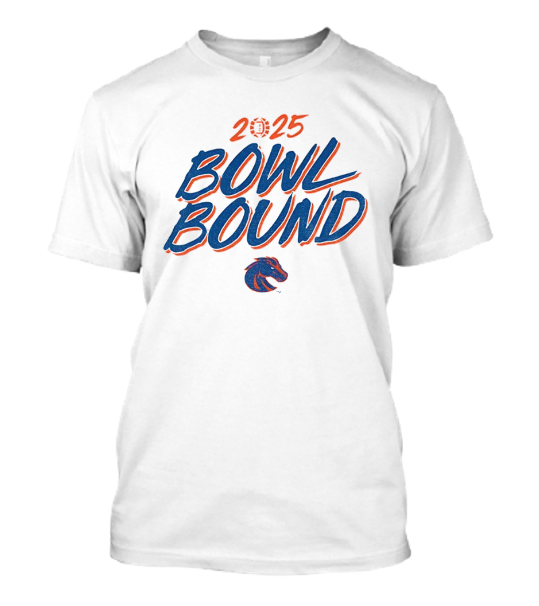 Boise State Broncos Bowl Bound 2025 Football NFL T-Shirt