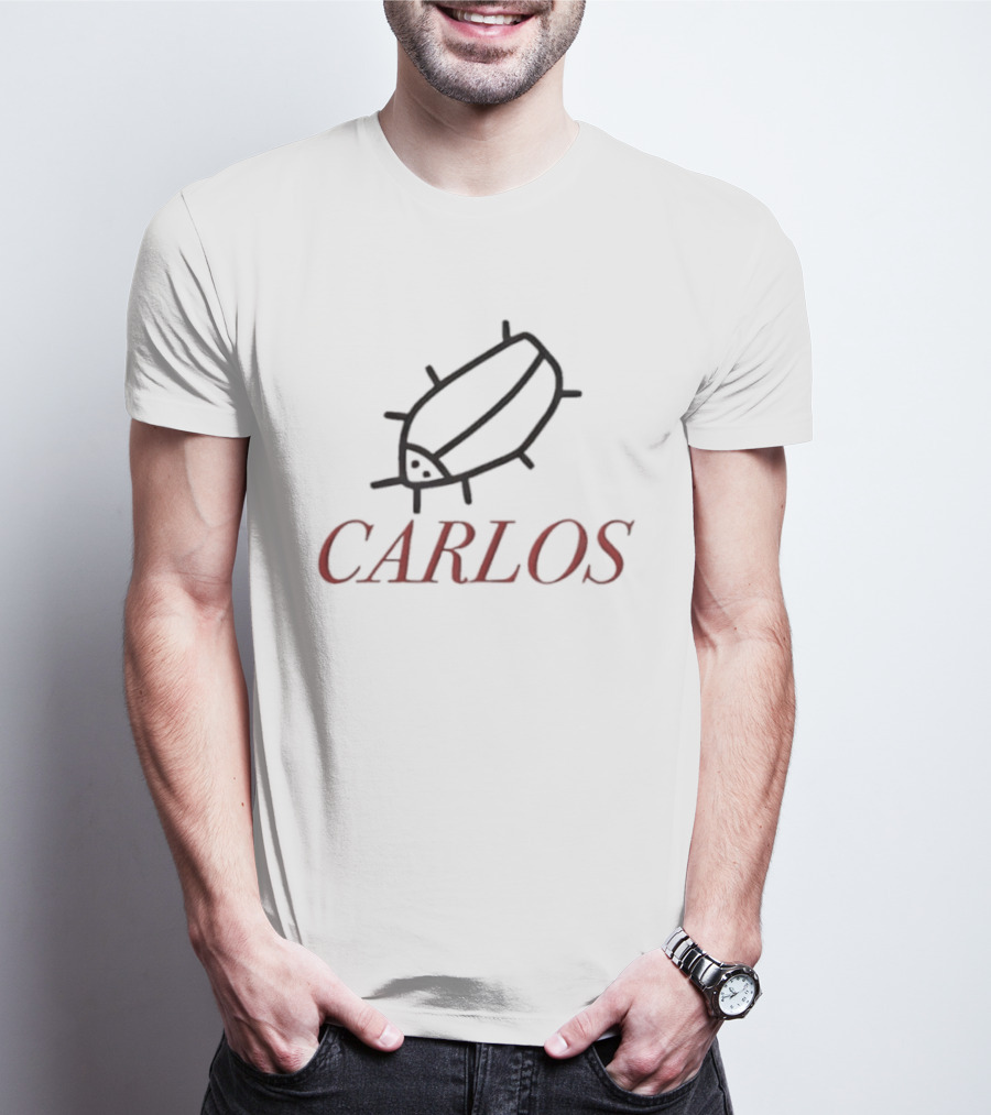 Carlos Bug Embroidered T-Shirt