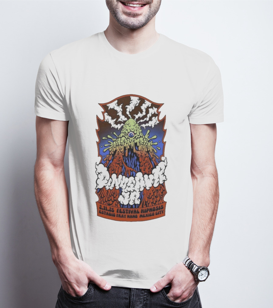 Dinosaur Jr. Festival Hipnosis 2025 Estadio Fray Nano Mexico City 2.11.25 T-Shirt