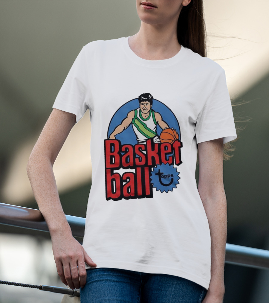 Topps Basketball 1978 Vintage Picture Cards Retro Style T-Shirt