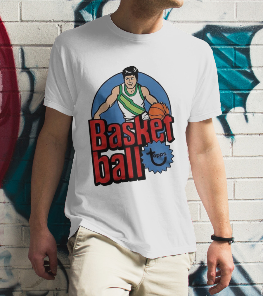 Topps Basketball 1978 Vintage Picture Cards Retro Style T-Shirt