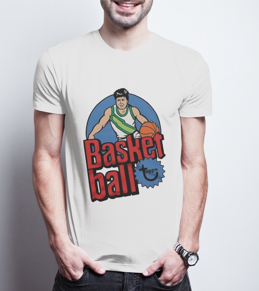 Topps Basketball 1978 Vintage Picture Cards Retro Style T-Shirt