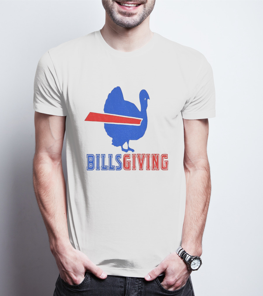 Billsgiving 2025 Turkey Buffalo Bills Thanksgiving NFL Football T-Shirt