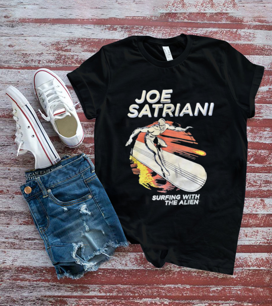 Joe Satriani Surfing With The Alien Cover Art T-Shirt