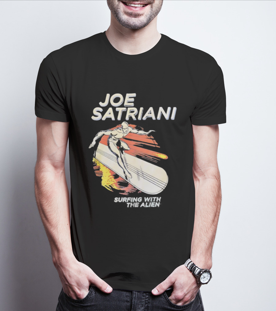 Joe Satriani Surfing With The Alien Cover Art T-Shirt