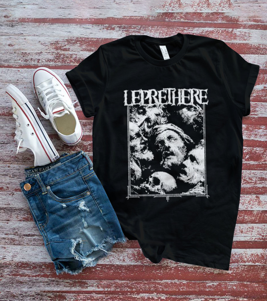Leprethere Skull Vintage Style No Future T-Shirt