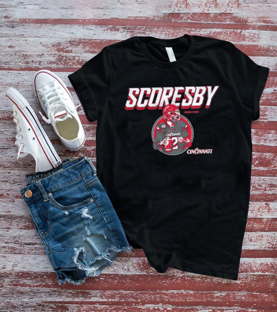 Scoresby Brendan Sorsby Cincinnati Bearcats Football Player Number 12 T-Shirt