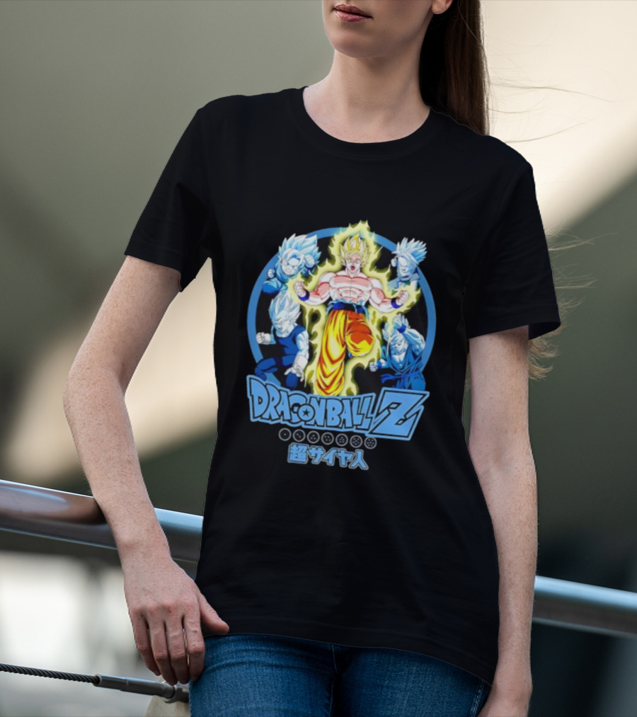 Dragon Ball Z Goku Super Saiyan Transformations T-Shirt