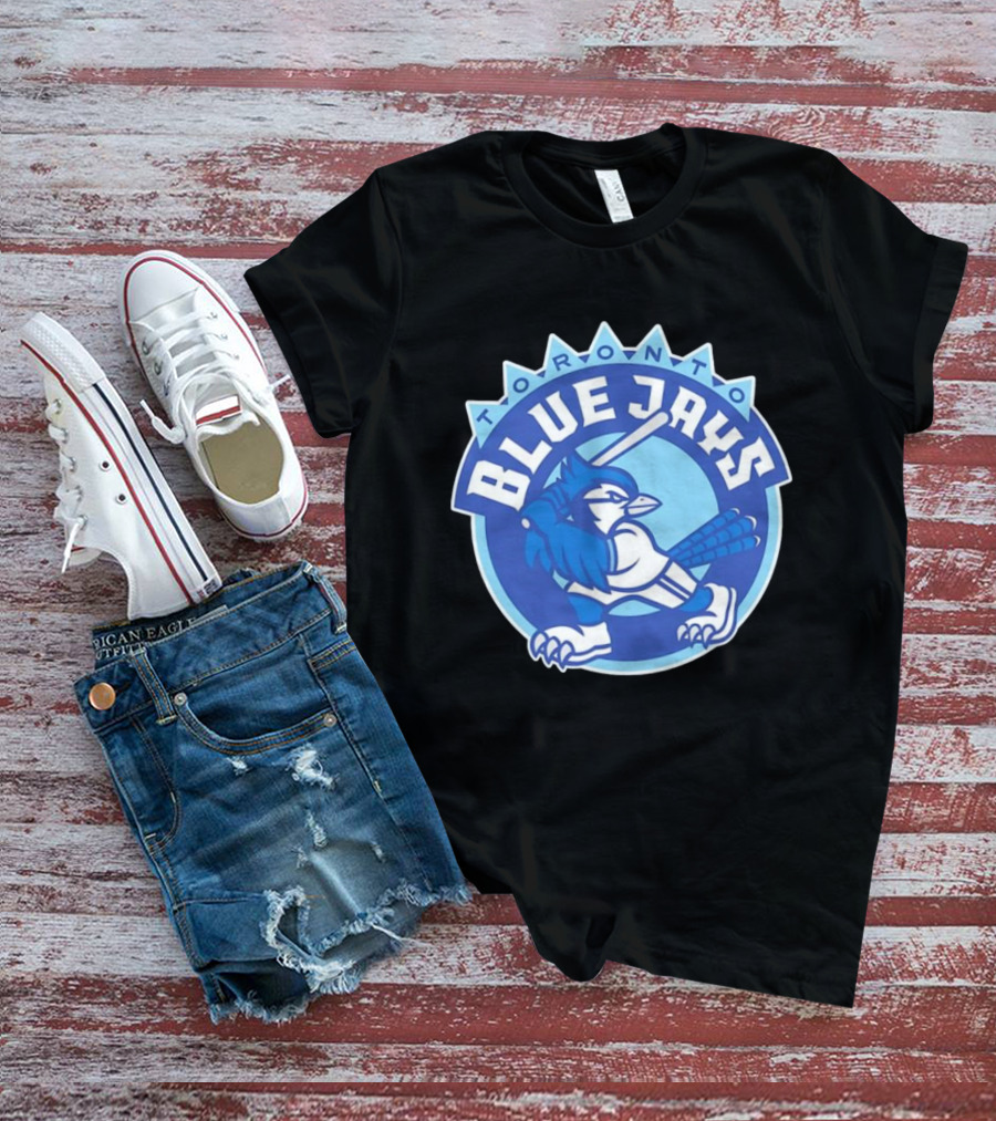 Toronto Blue Jays Vintage Bird Emblem T-Shirt