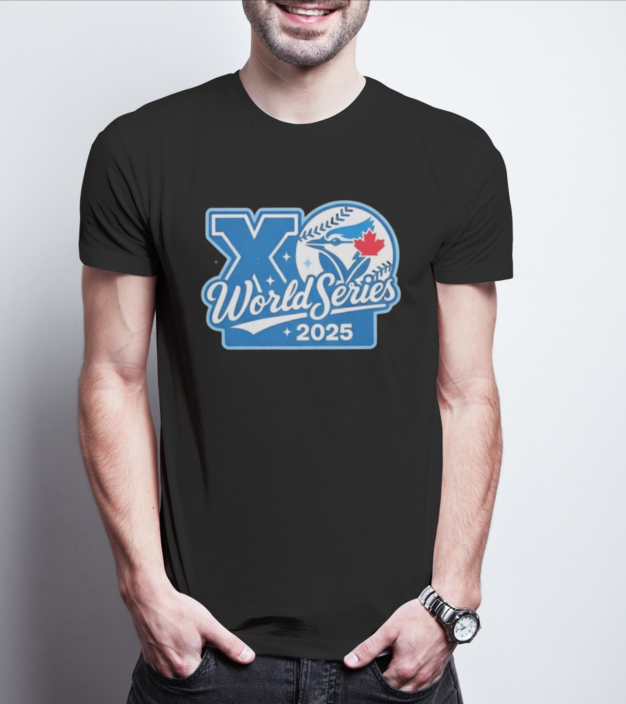 Toronto Blue Jays XO World Series 2025 Vintage Baseball Music Collab T-Shirt