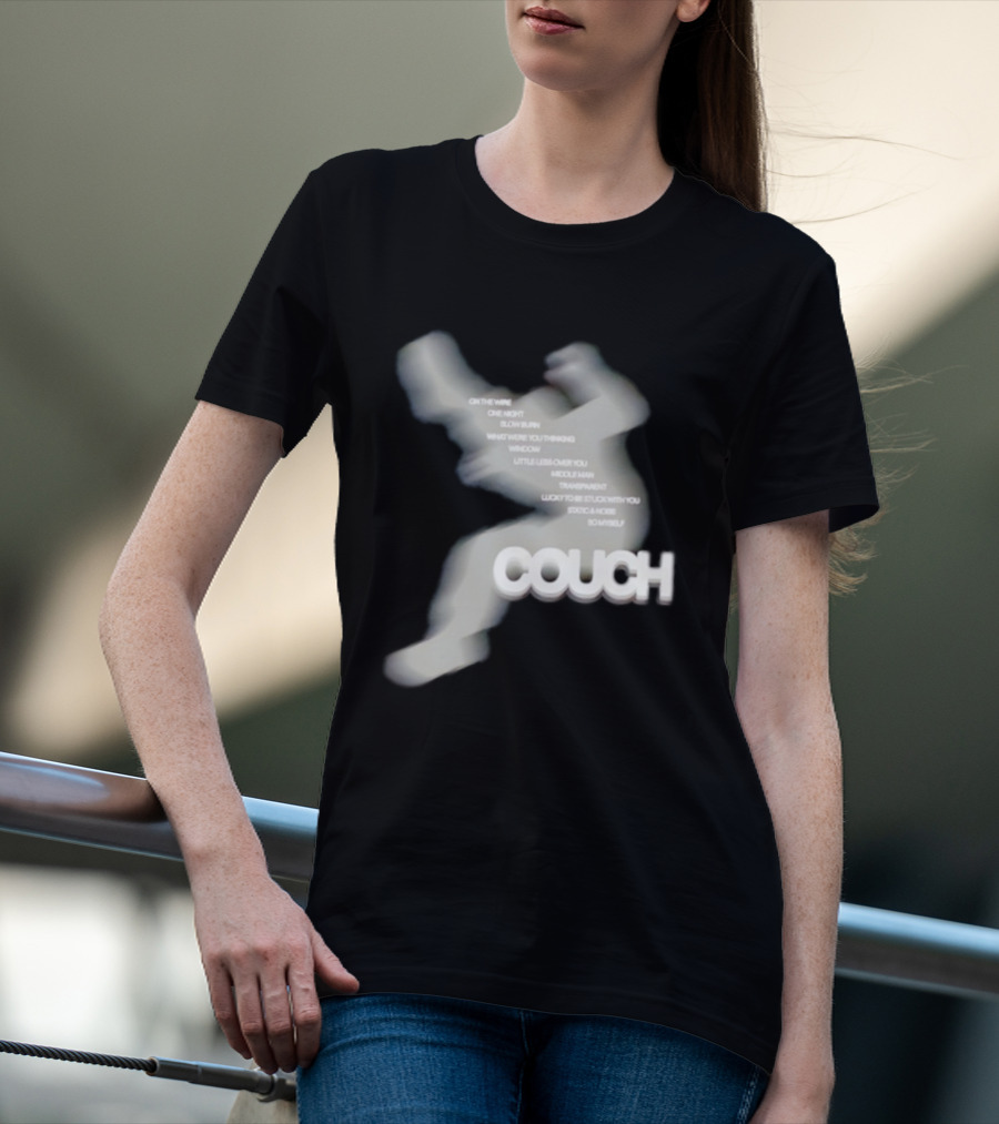 Couch Tracklist On The Wire One Night Slow Burn Middle Man Stuck In Noise T-Shirt