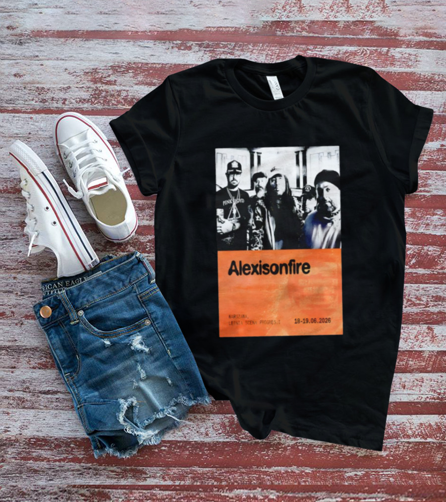 Alexisonfire Summer Punch Festival Warszawa Letnia Scena Progresji June 18-19 2026 T-Shirt