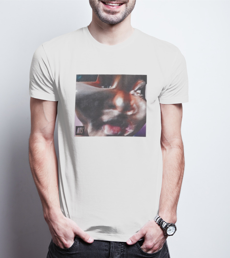 Frank Dorrey NTS Squish Face Distorted Portrait T-Shirt