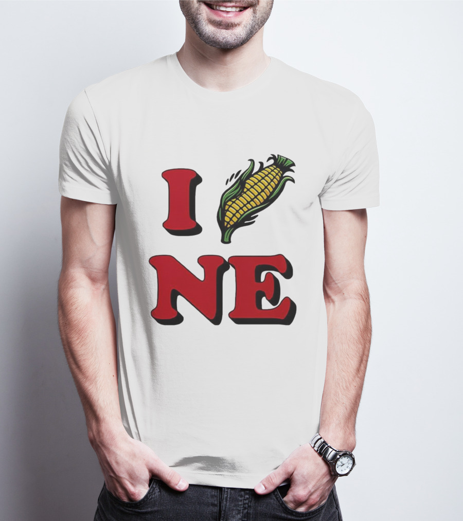 I Corn Ne University Of Nebraska Cornhuskers T-Shirt