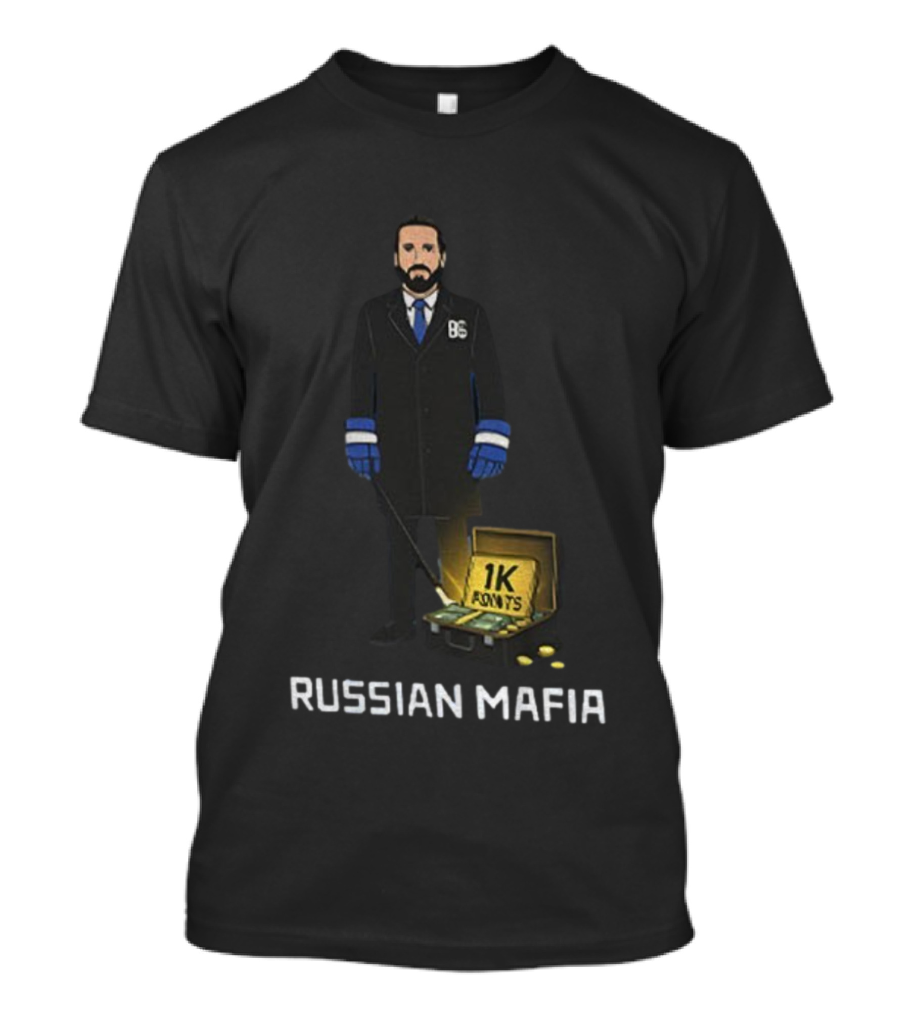 Russian Mafia Nikita Kucherov 1K Points Milestone Tampa Bay Lightning T-Shirt