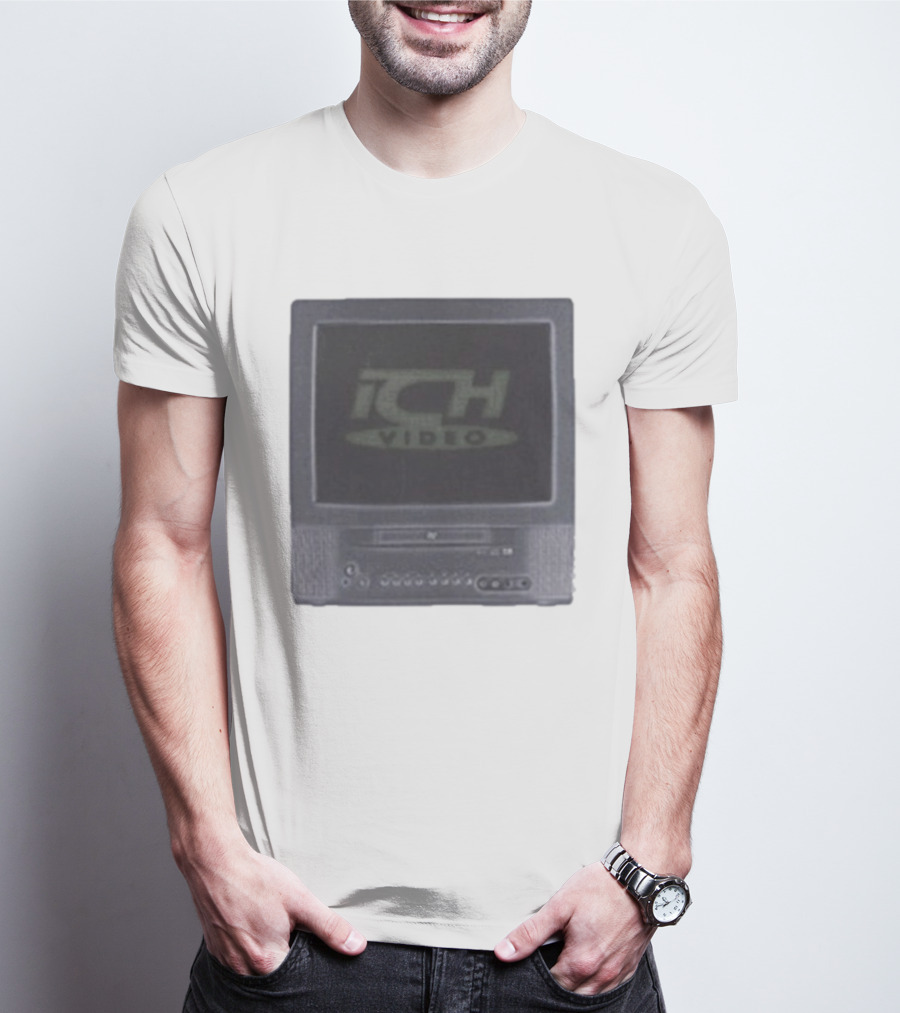 ICHpig Vintage TV Screen Iconic Design T-Shirt