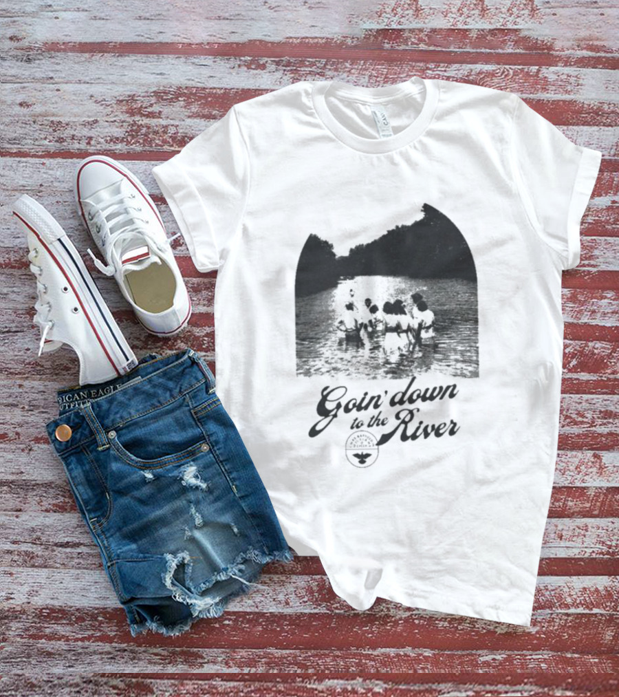 Goin' Down To The River Baptism Scene T-Shirt