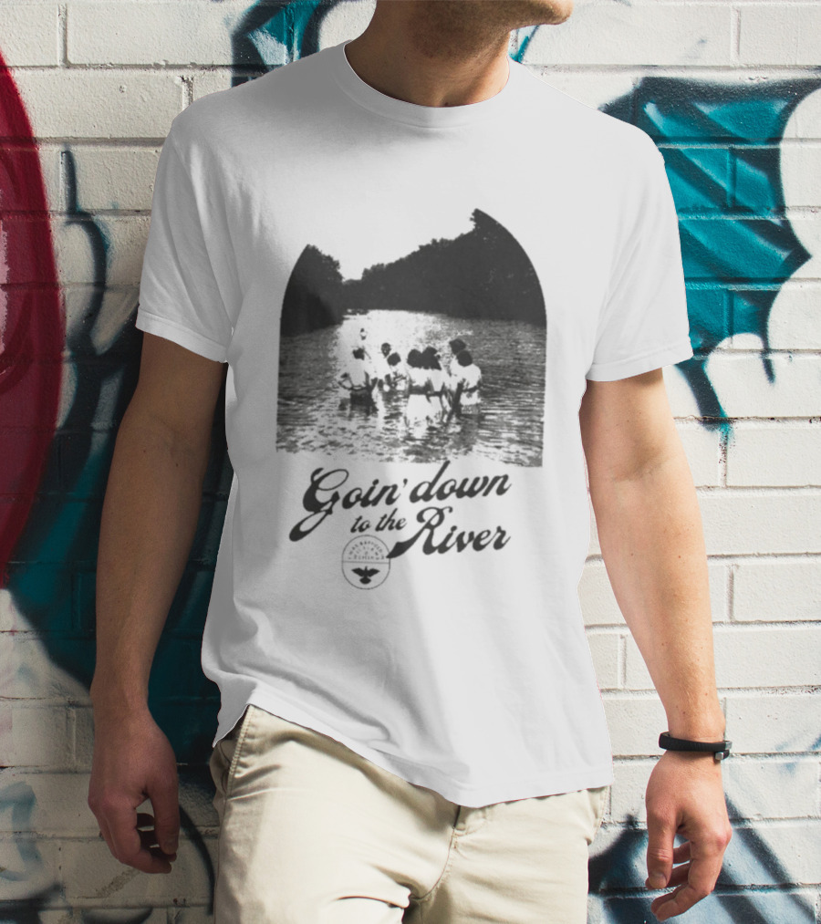 Goin' Down To The River Baptism Scene T-Shirt
