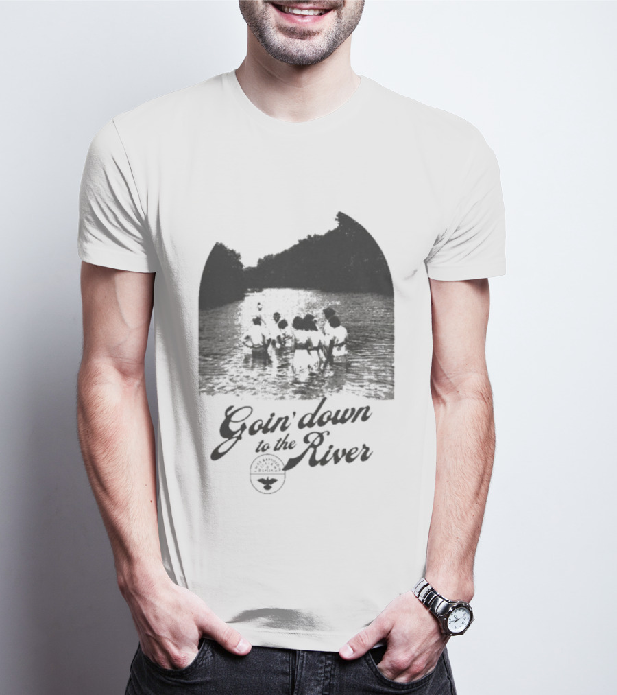 Goin' Down To The River Baptism Scene T-Shirt