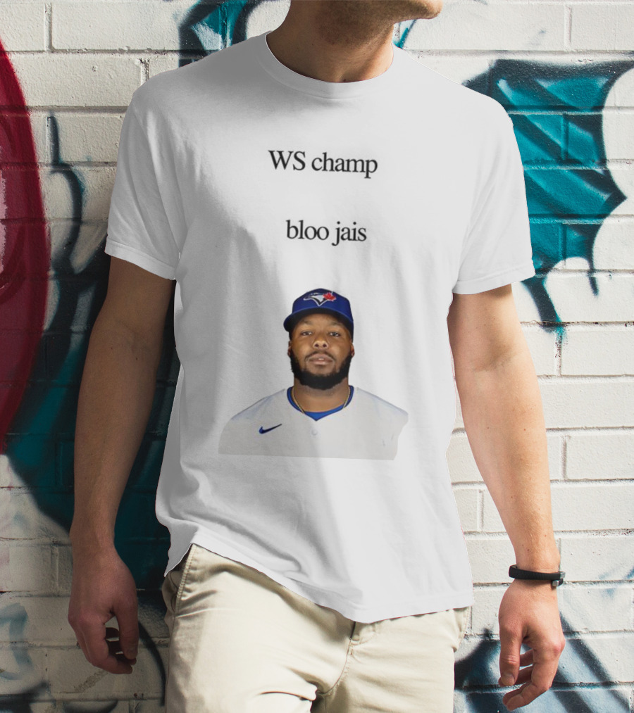 Vladimir Guerrero Jr. World Series Champ Blue Jays T-Shirt
