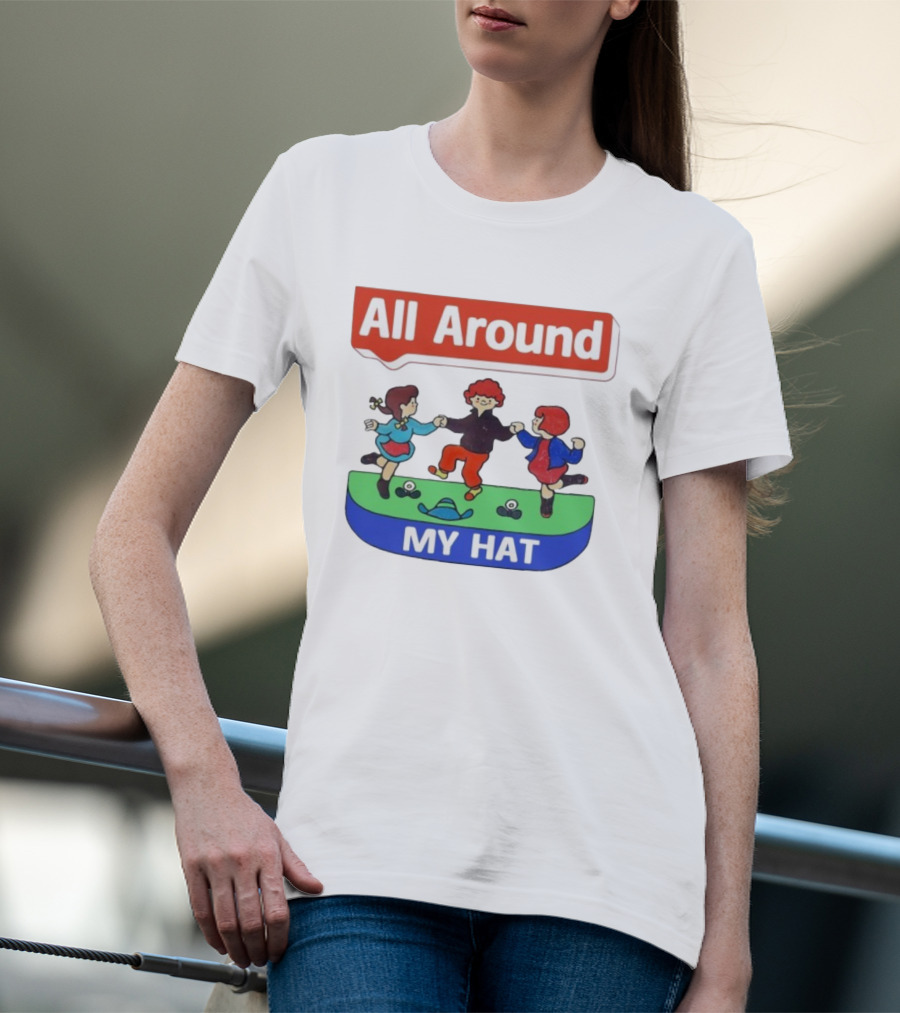 All Around My Hat Dancing Trio Art T-Shirt
