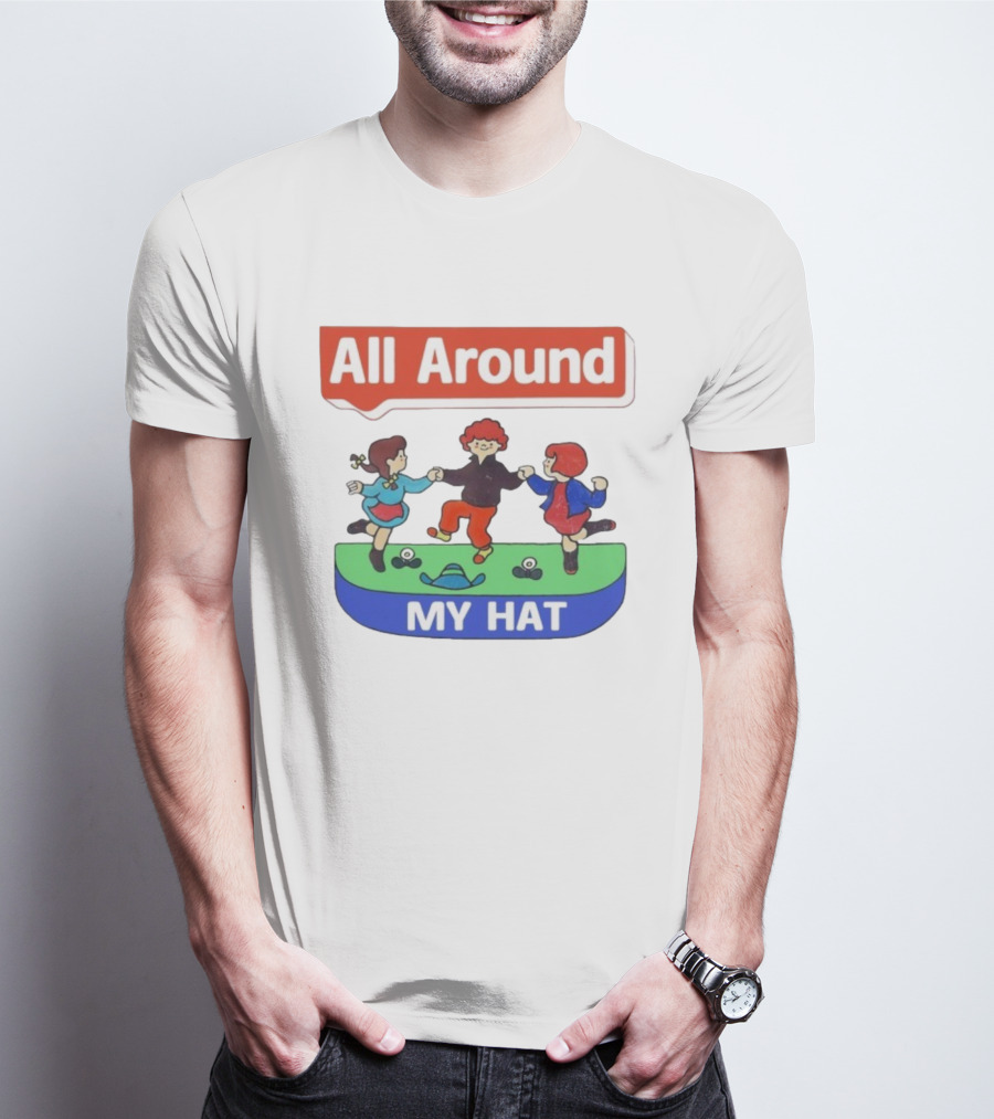 All Around My Hat Dancing Trio Art T-Shirt