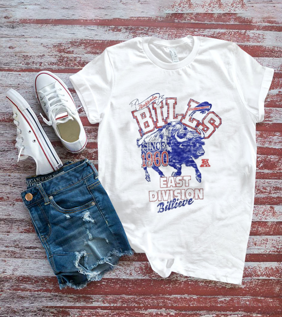 Buffalo Bills Since 1960 East Division Billieve T-Shirt