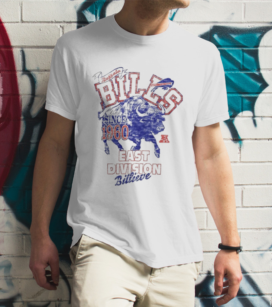 Buffalo Bills Since 1960 East Division Billieve T-Shirt