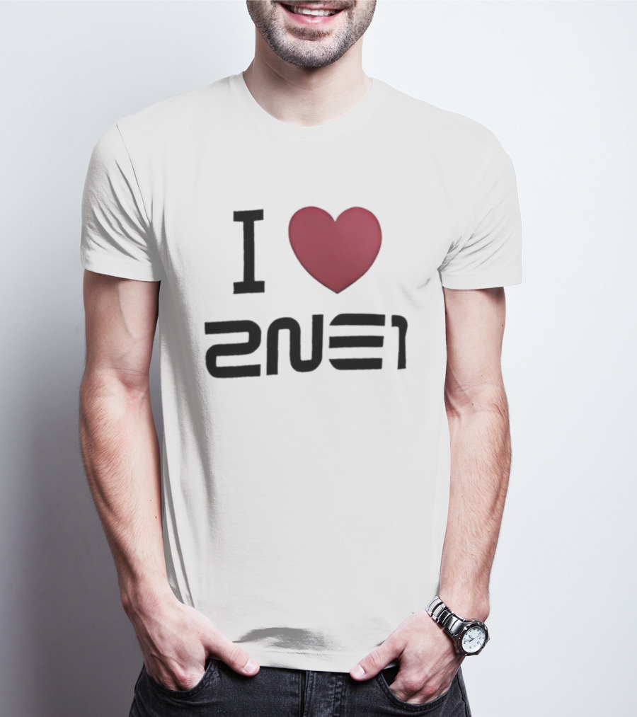 I Love 2NE1 K-pop Legend Iconic South Korean Girl Group T-Shirt