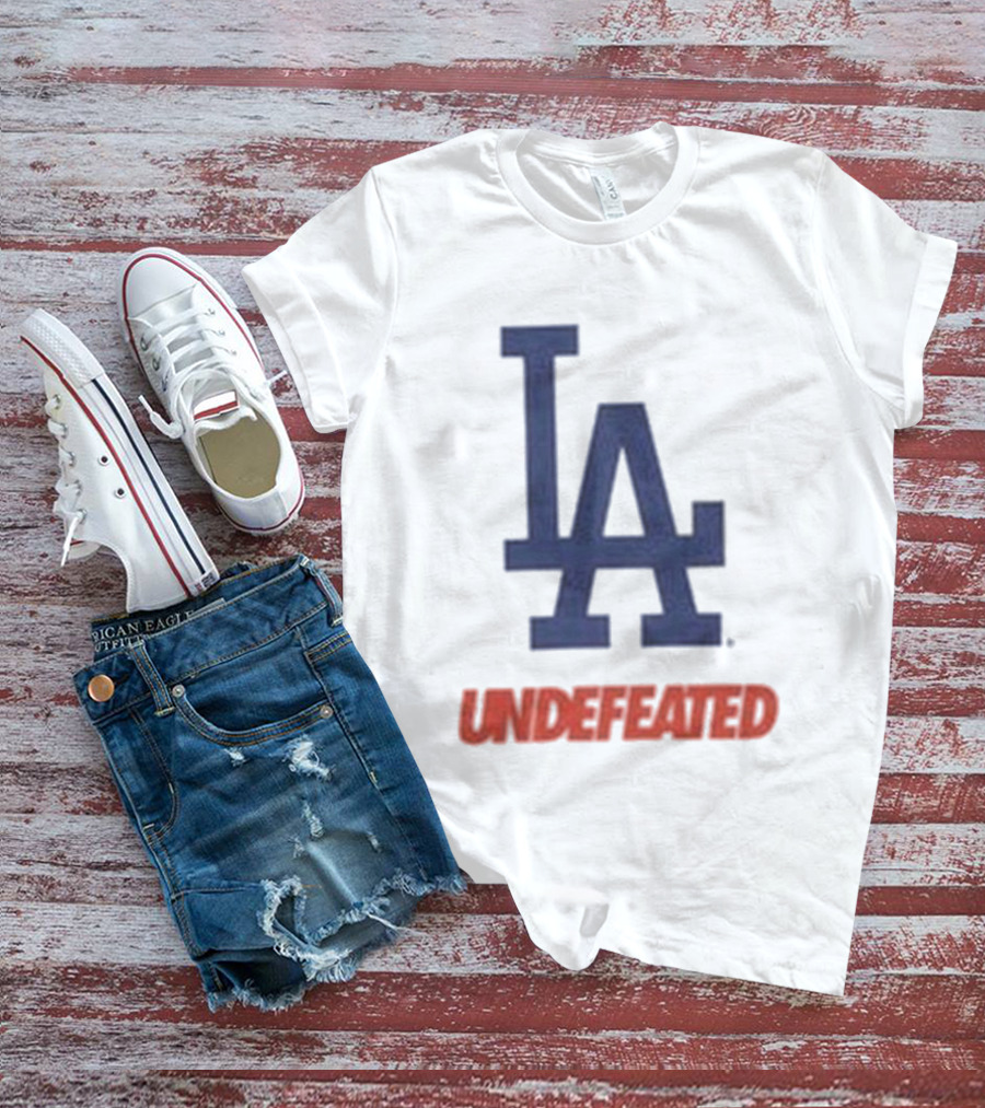 Los Angeles Dodgers LA Undefeated T-Shirt