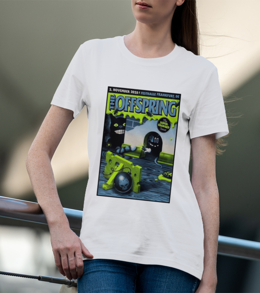 The Offspring Festhalle Frankfurt November 2 2025 Super-Charged Issue T-Shirt