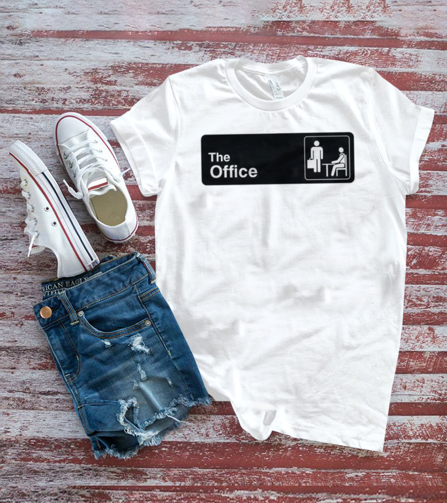 The Office Black And White Iconic Symbol Design T-Shirt