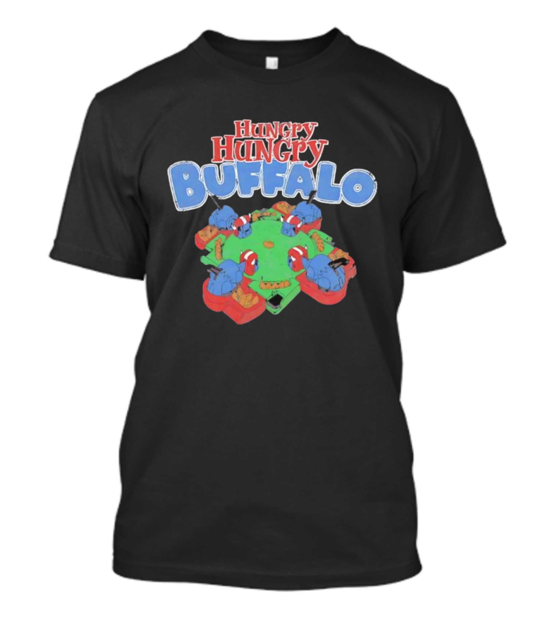 Hungry Hungry Buffalo Board Game Parody Buffalo Bills Fans T-Shirt
