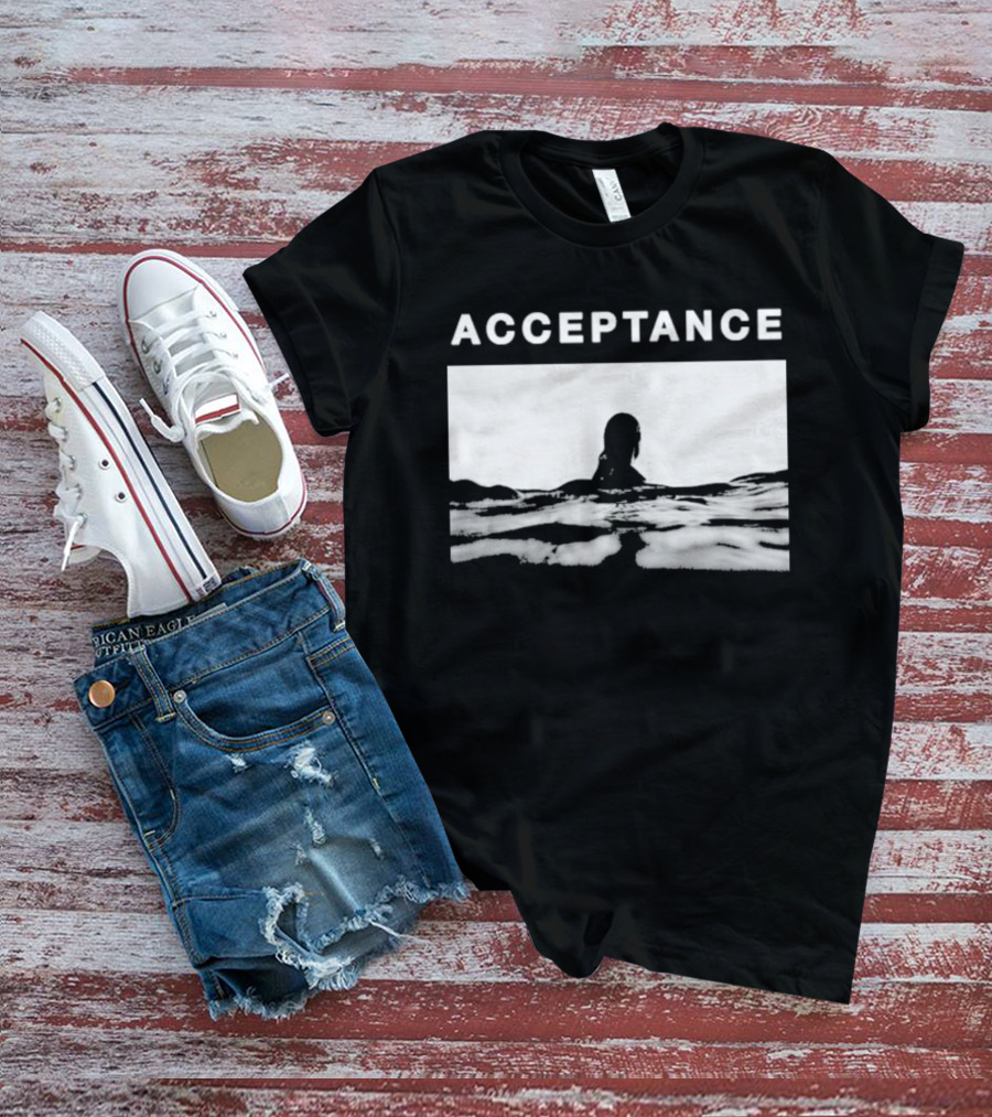 ACCEPTANCE Wild Free Ocean Silhouette T-Shirt
