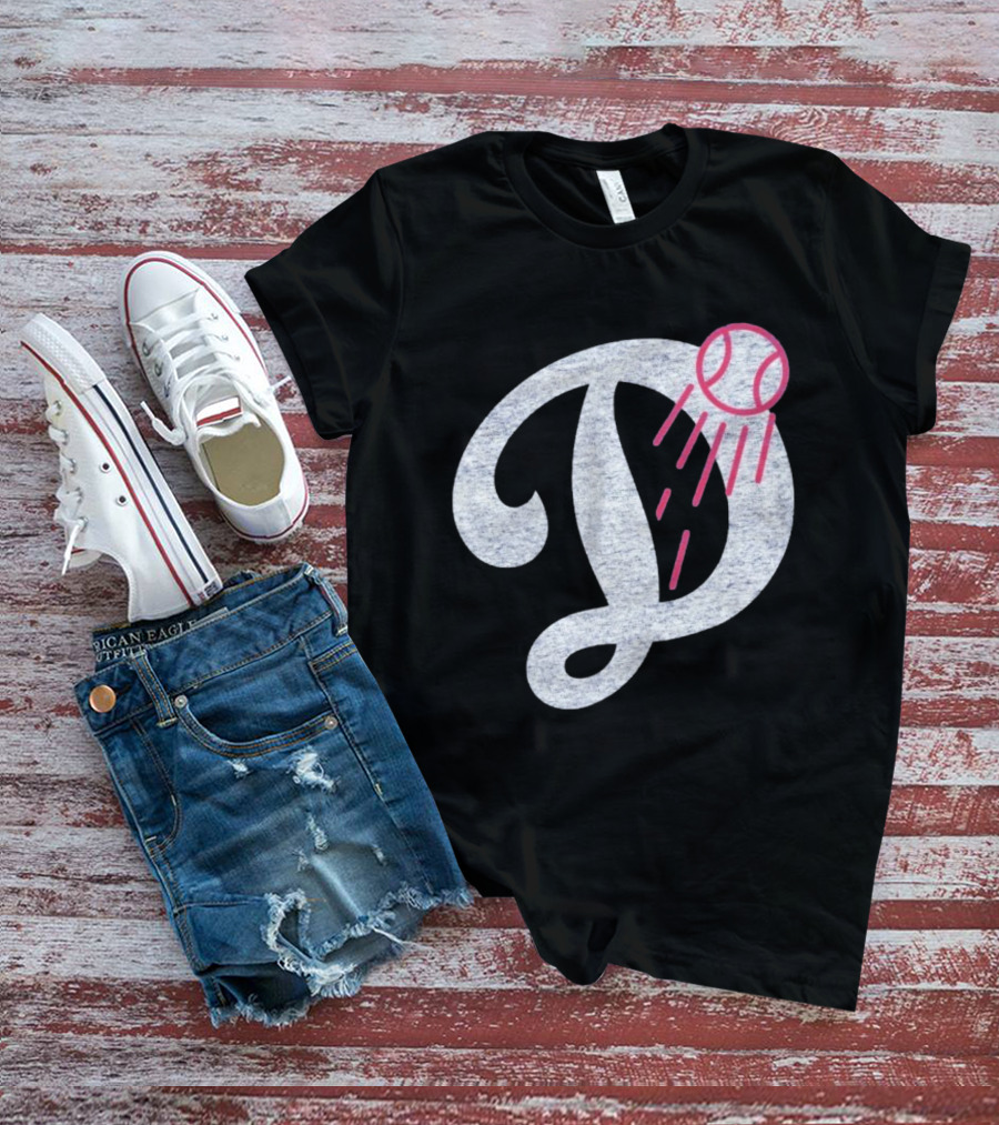 Los Angeles Dodgers Deceptor Baseball D Logo T-Shirt